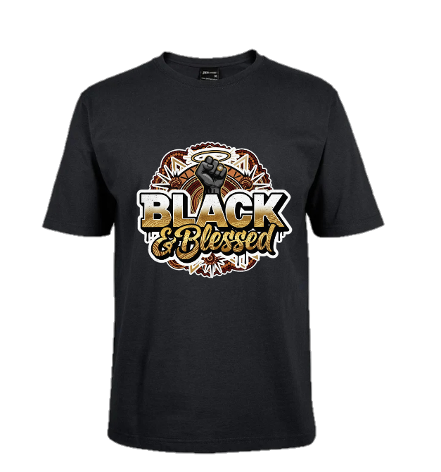 Black & Blessed Tees Adult