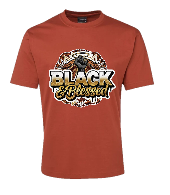 Black & Blessed Tees Adult